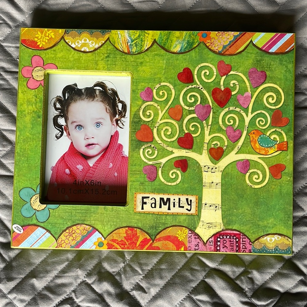 Picture Frame Family Heart Tree - Picture 2 of 5